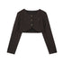 7Shiftin Elegant Cami Crop With High Waist A Line Skirt For Young Women Top & Skirt Sets