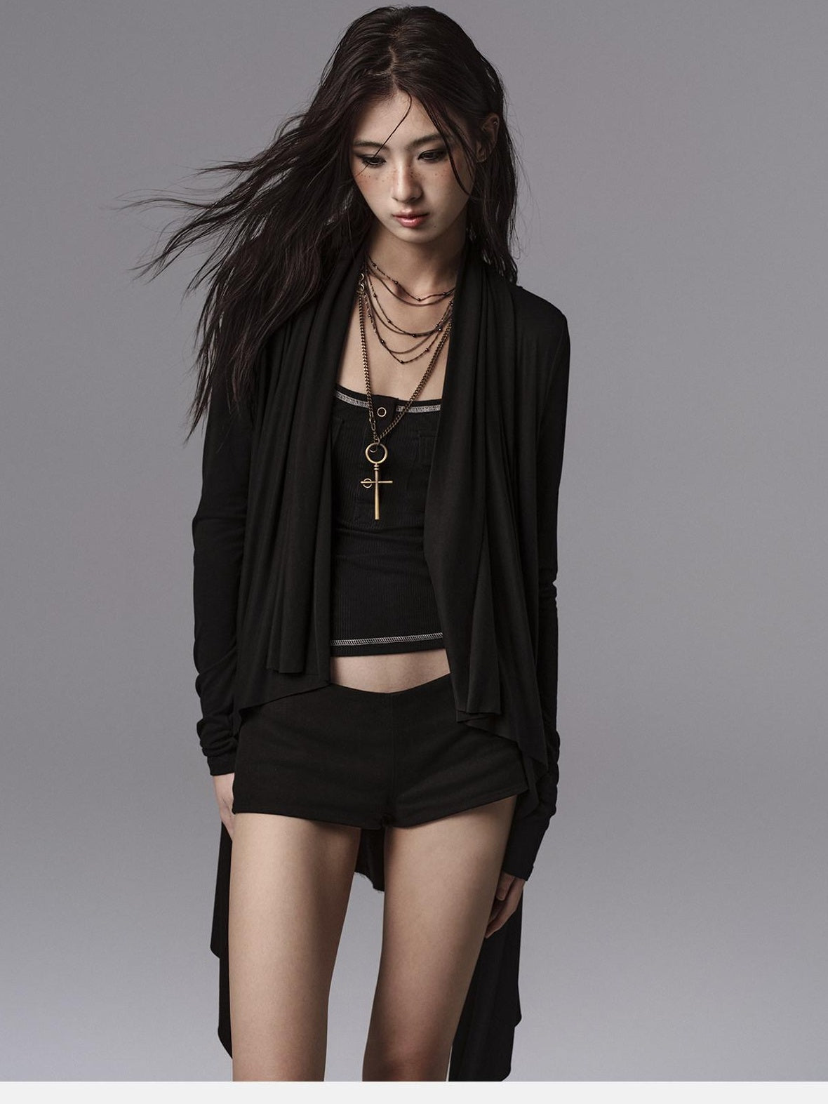 Low pixel Stretch Low Waist Button Fly Slim Straight Casual Women Cotton Denim Shorts
