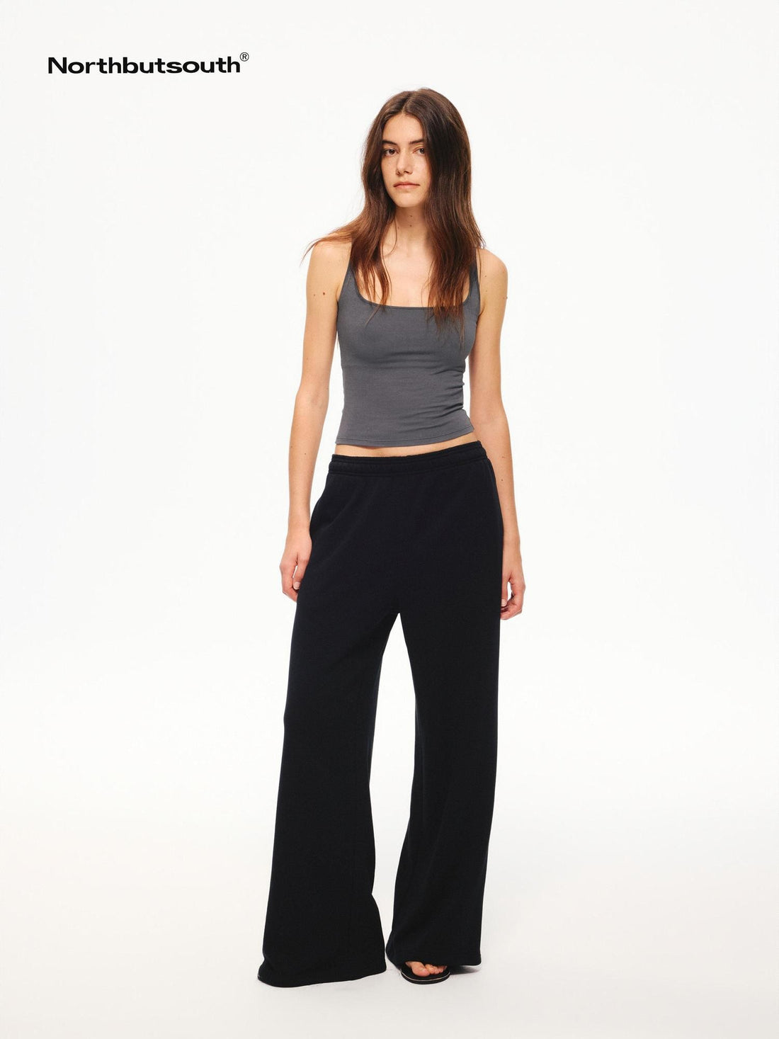 Northbutsouth Lightweight Elastic Waist Drawstring Loose Women&