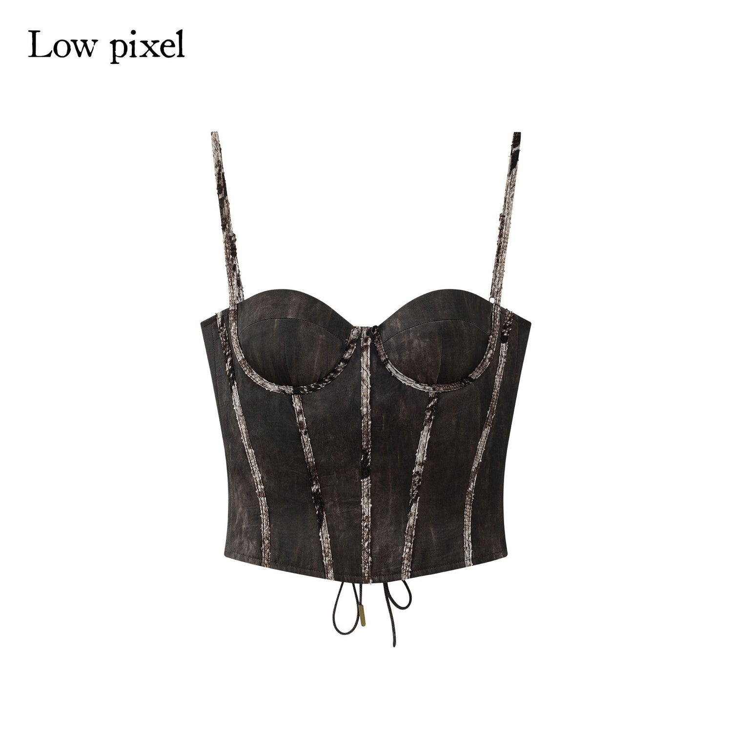 Low pixel Colorblock Slim Fit Lightweight Polyester Women Tank Tops Camisoles