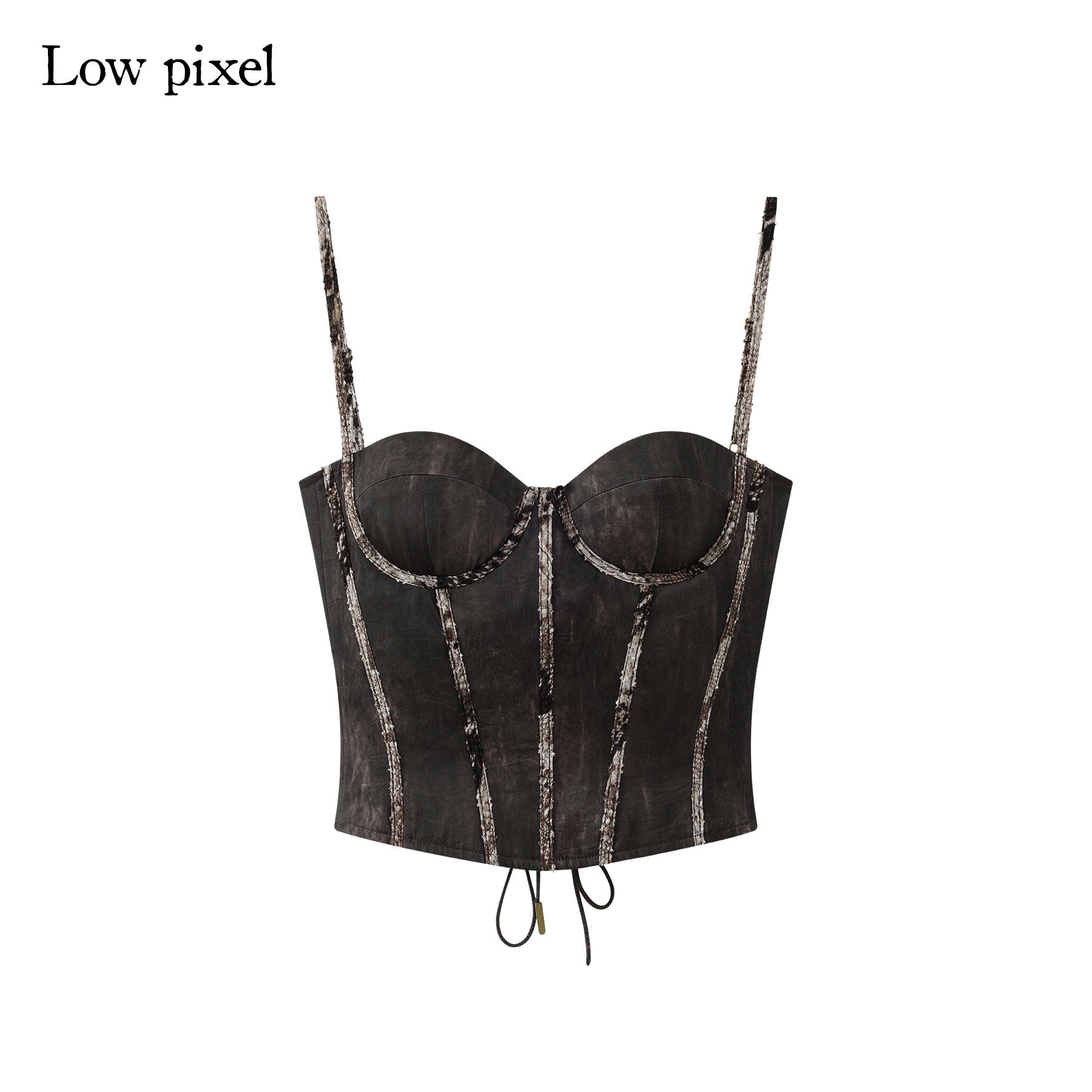 Low pixel Colorblock Slim Fit Lightweight Polyester Women Tank Tops Camisoles