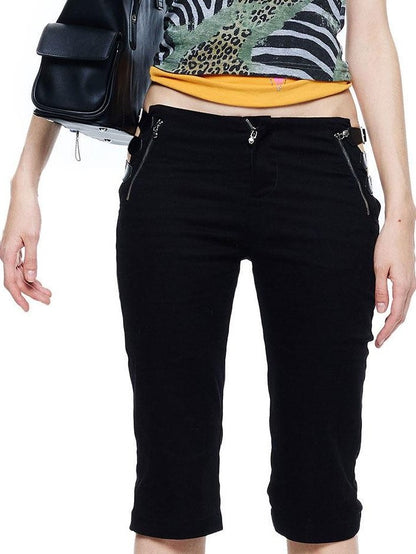 24ans Ombre Print Faux Rhinestone Embellished Women&