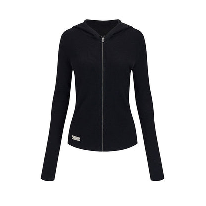 AnnoMundi_Midnight_Retro_Hooded_Pullover_Zip_Knit_Long_Sleeve_Slim_Women&