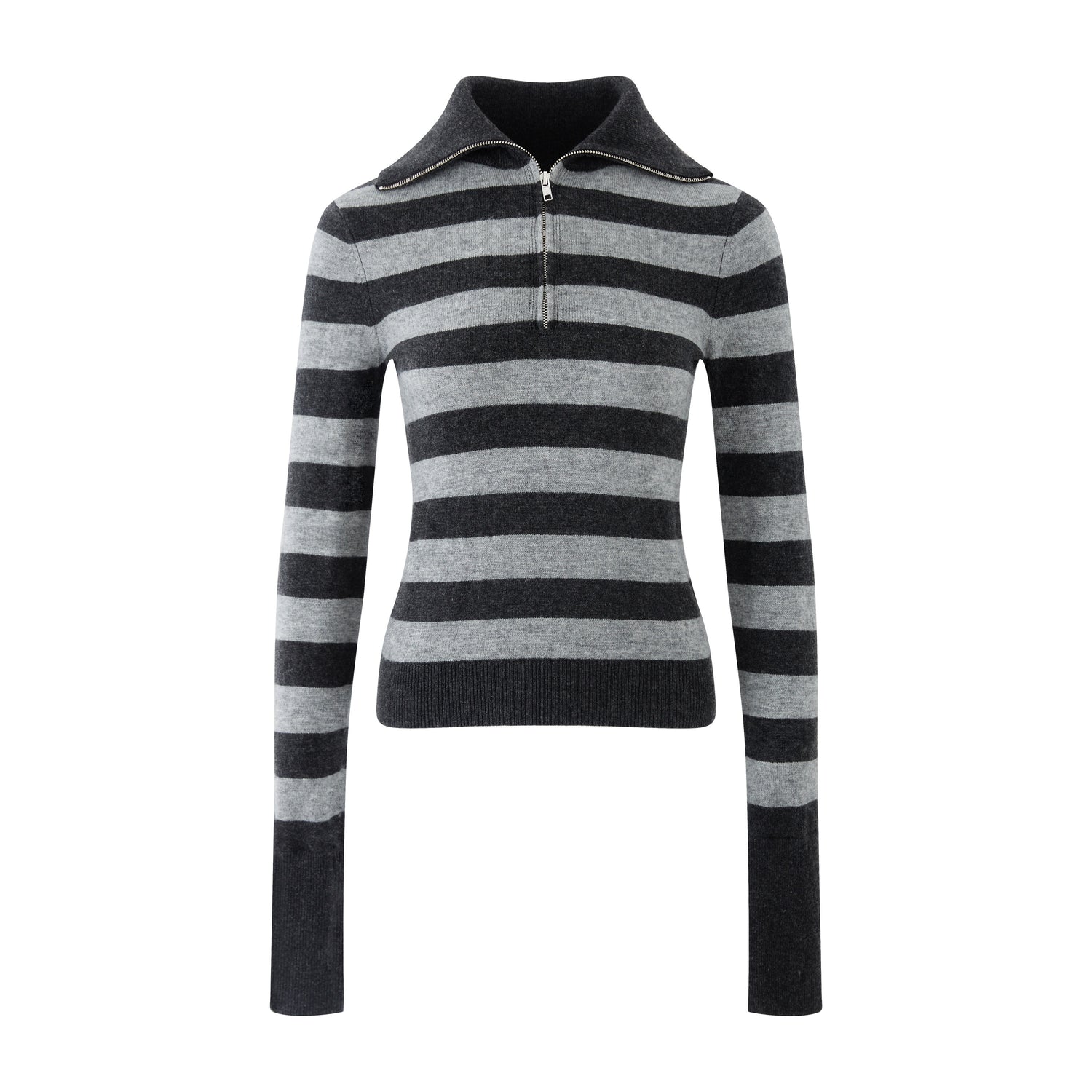 RUN_TO_THE_FUTURE_Vintage_Slim_Fit_Wool_Striped_Pullover_Office_Commuter_Women_Sweaters_MISSTT