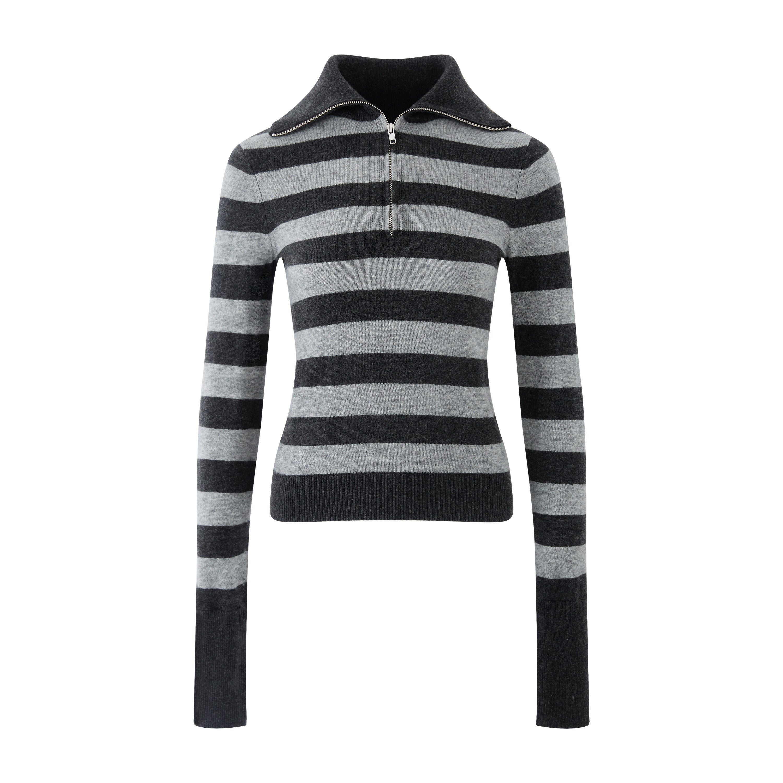 RUN_TO_THE_FUTURE_Vintage_Slim_Fit_Wool_Striped_Pullover_Office_Commuter_Women_Sweaters_MISSTT