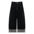 NAPSNAPS_Dark_Washed_Polka_Dot_Cuffed_Low_Rise_Zipper_Women&