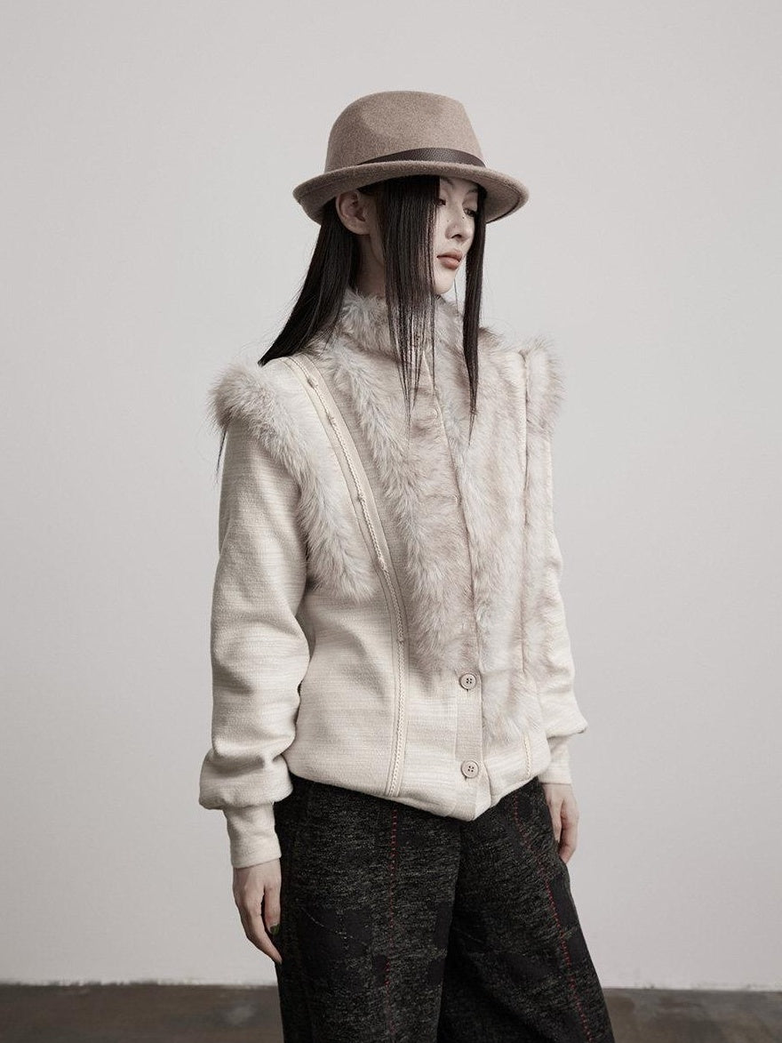 INDULGE Warm Oversized Dark Gothic Button Long Sleeve Women Poly Viscose Casual Jackets