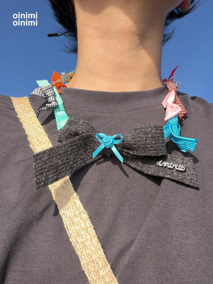 oinimi Dopamine Handmade Bow Women&