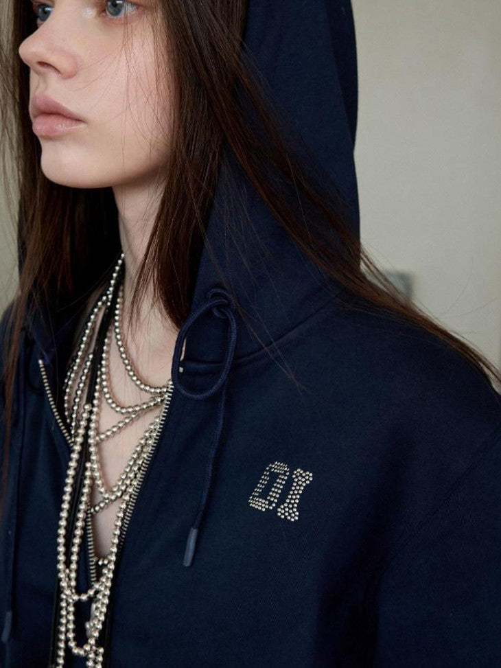 1JINN STUDIO 3d Pleated Hooded Women&