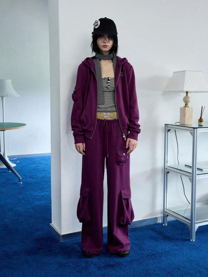 1JINN STUDIO 3d Pleated Hooded Women&