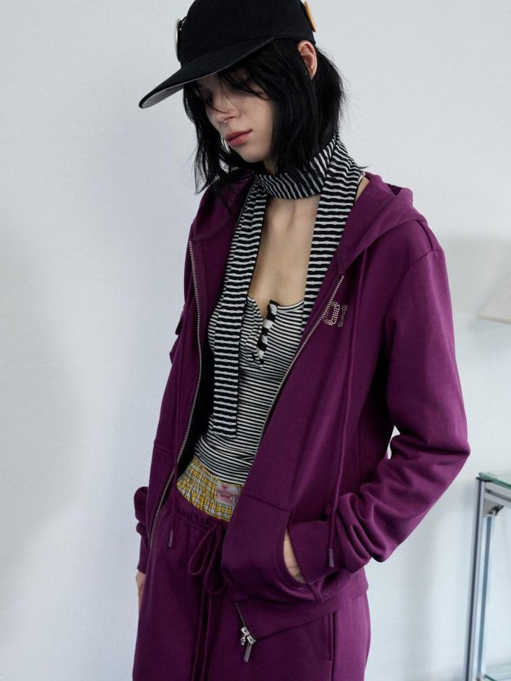 1JINN STUDIO 3d Pleated Hooded Women&