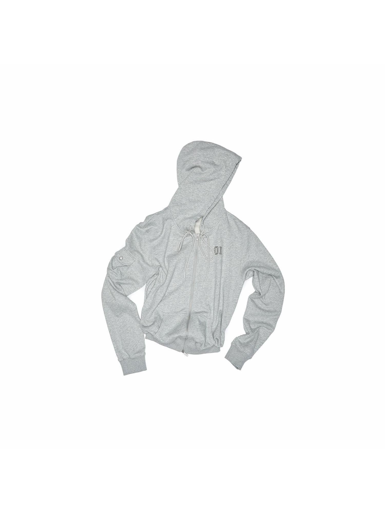 1JINN STUDIO 3d Pleated Hooded Women&