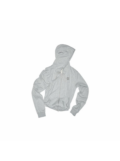 1JINN STUDIO 3d Pleated Hooded Women&