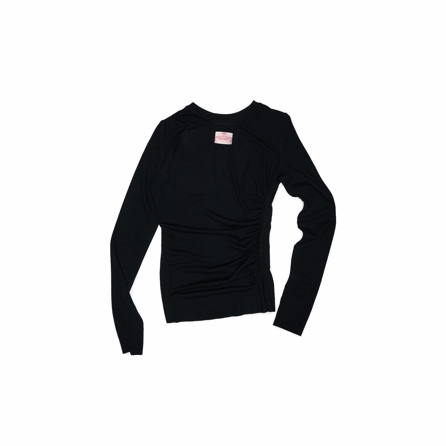1JINN_STUDIO_Asymmetric_Pleated_Crewneck_Slimming_Women&