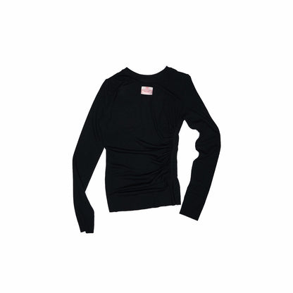 1JINN_STUDIO_Asymmetric_Pleated_Crewneck_Slimming_Women&