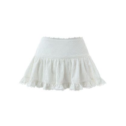 1JINN_STUDIO_Ballet_Lace_Trim_Pleated_Mid_Waist_Aline_Women&