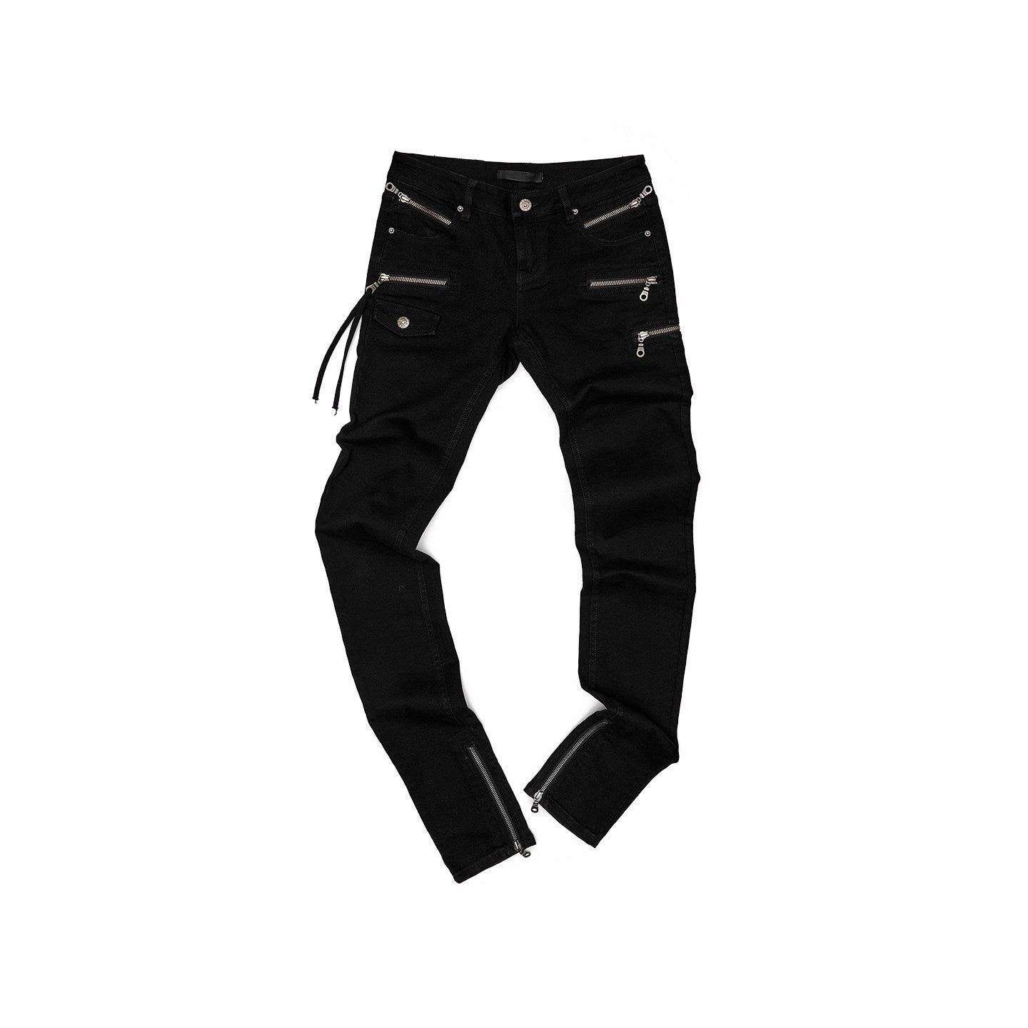1JINN_STUDIO_Black_Vintage_Washed_Zipper_Low_Rise_Slimming_Women&