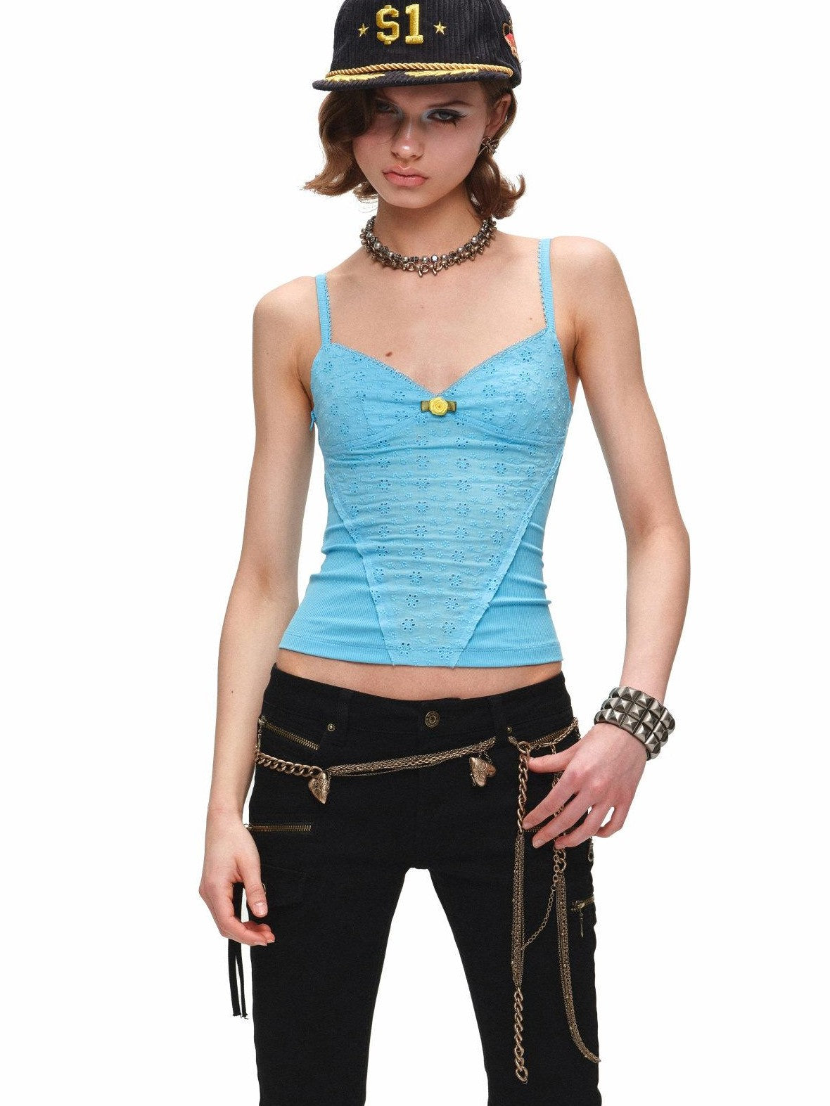 1JINN STUDIO Black Vintage Washed Zipper Low Rise Slimming Women&
