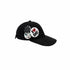1JINN_STUDIO_Black_White_Polka_Dot_Animal_Print_Badge_Patch_Flat_Brim_Women&