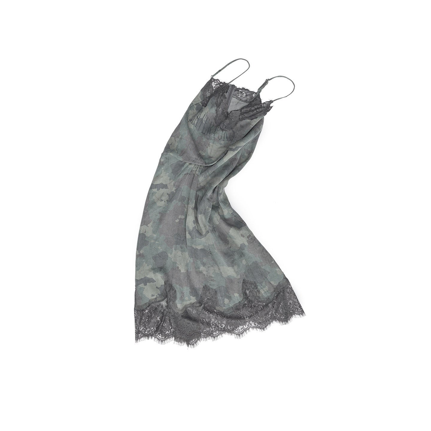 1JINN_STUDIO_Camouflage_Print_Lace_Trim_V-neck_Spaghetti_Strap_Women&