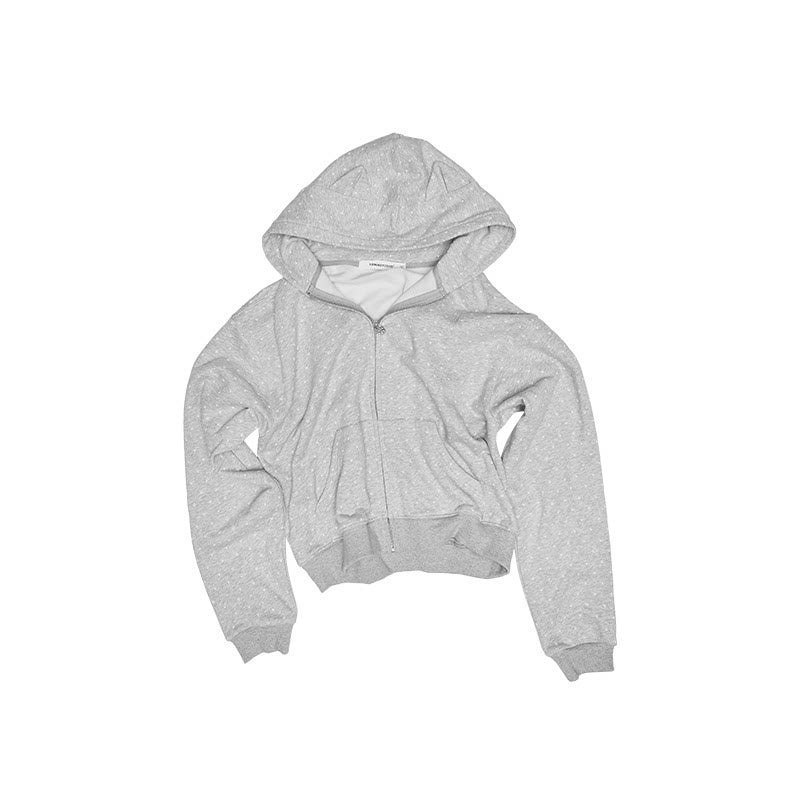 1JINN_STUDIO_Cat_Paw_Polka_Dot_Hooded_Zip_Cardigan_Women&