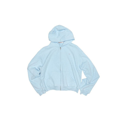 1JINN_STUDIO_Cat_Paw_Polka_Dot_Hooded_Zip_Cardigan_Women&