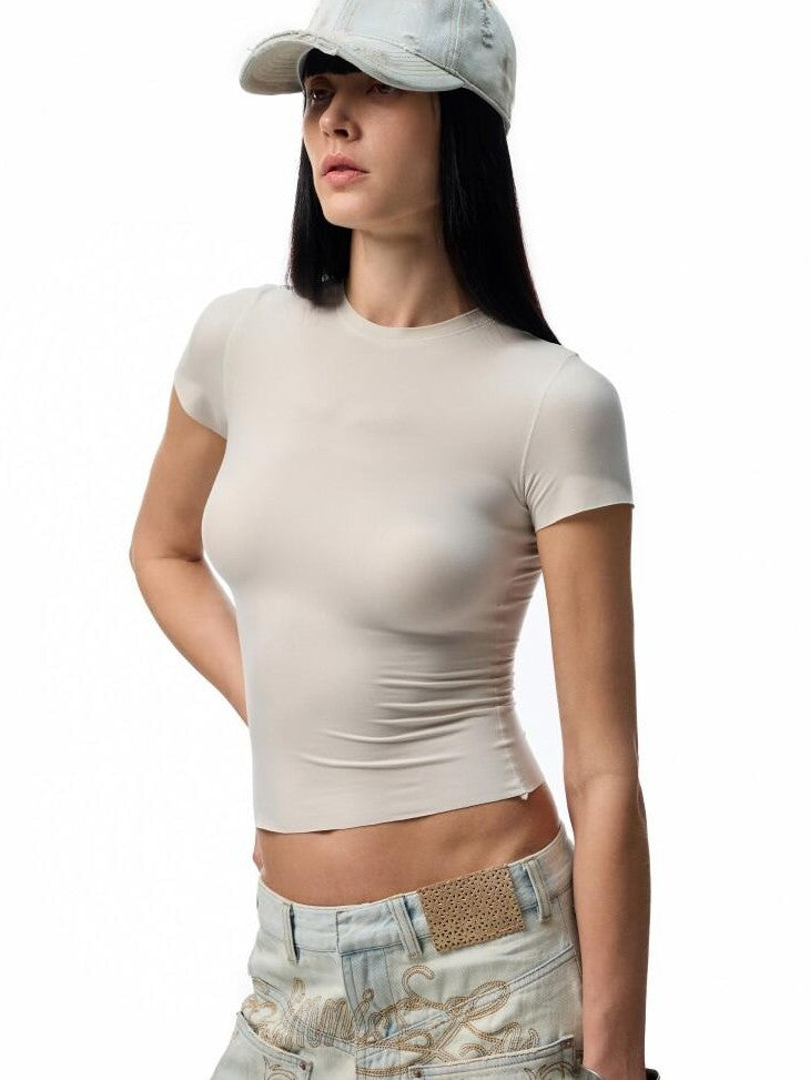 1JINN STUDIO Classic Washed Distressed Ripped Women&