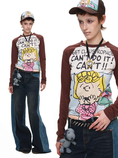 1JINN STUDIO Color Block Embroidered Women&