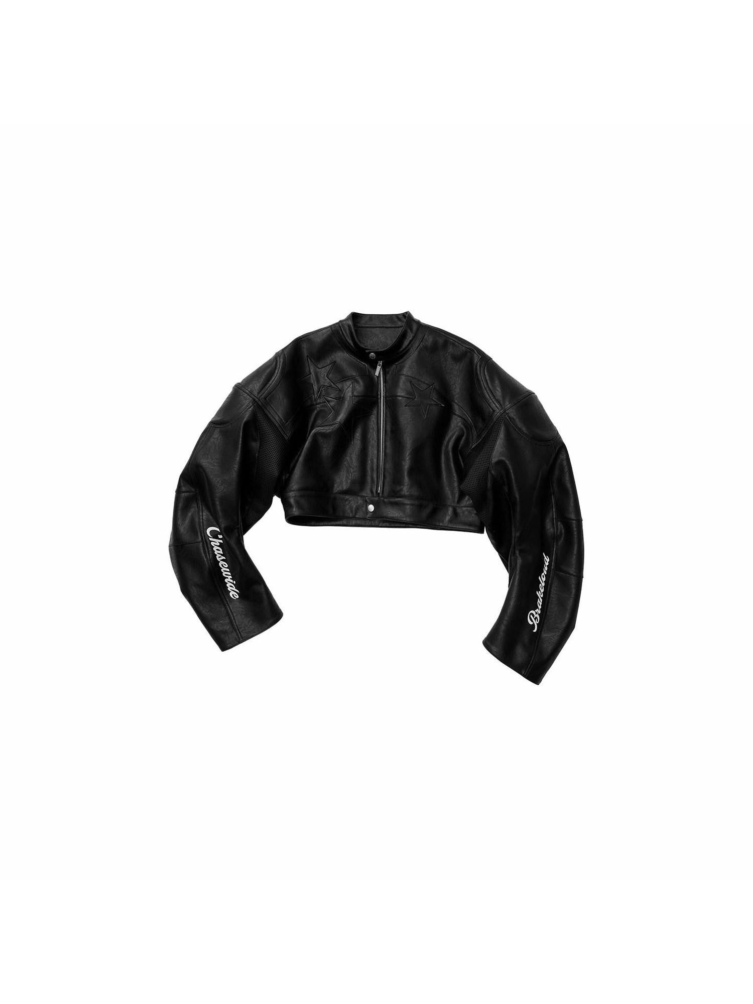 1JINN STUDIO Colorblock Letter Print Patch Structured Women&