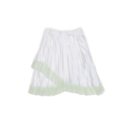 1JINN_STUDIO_Colorblock_Satin_Splice_Lace_Drawstring_Irregular_Pleated_Women&