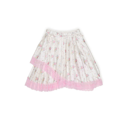 1JINN_STUDIO_Colorblock_Satin_Splice_Lace_Drawstring_Irregular_Pleated_Women&