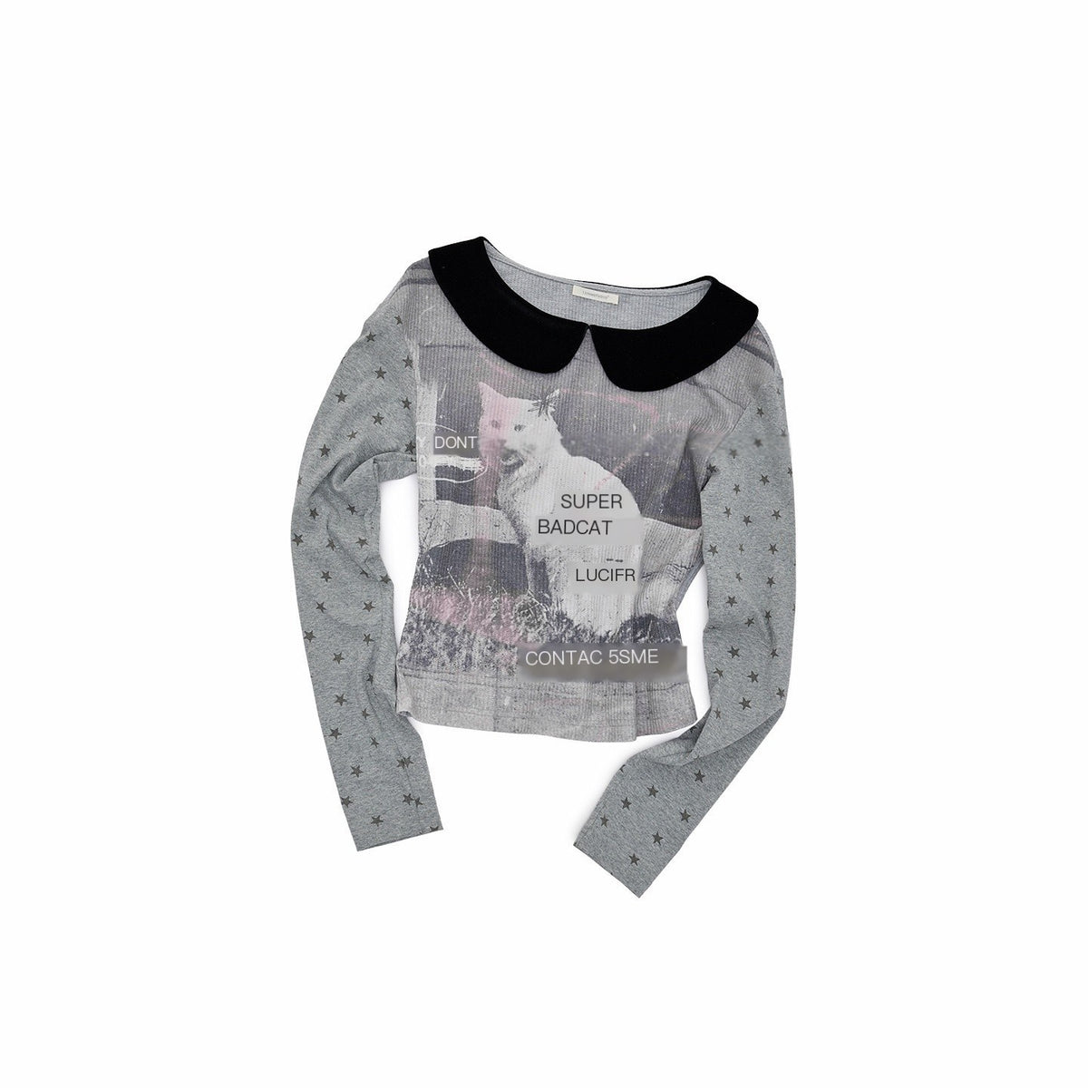 1JINN_STUDIO_Contrast_Cat_Print_Peter_Pan_Collar_Women&