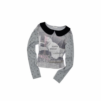 1JINN_STUDIO_Contrast_Cat_Print_Peter_Pan_Collar_Women&