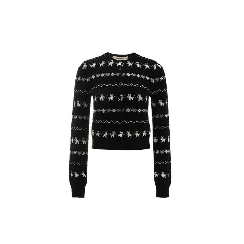 1JINN_STUDIO_Cropped_Cat_Jacquard_Fair_Isle_Slim_Fit_Women&