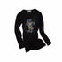 1JINN_STUDIO_Cross_Print_Distressed_Cutout_Waist_Long_Sleeve_Women&
