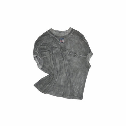 1JINN_STUDIO_Distressed_Print_V-neck_Colorblock_Badge_Rugby_Women&