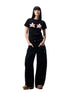 1JINN STUDIO Distressed Wash Low Rise Women&