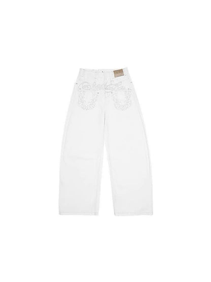 1JINN STUDIO Distressed Wash Low Rise Women&