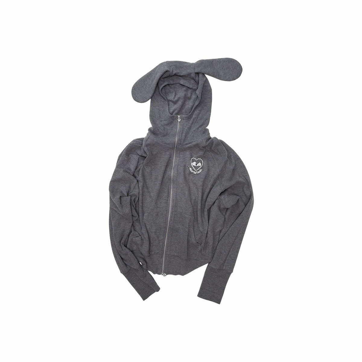 1JINN_STUDIO_Dog_Ear_Print_Batwing_Sleeve_Hooded_Women&
