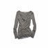 1JINN_STUDIO_Drape_Neck_Double_Layer_Lace_Side_Ruching_Women&