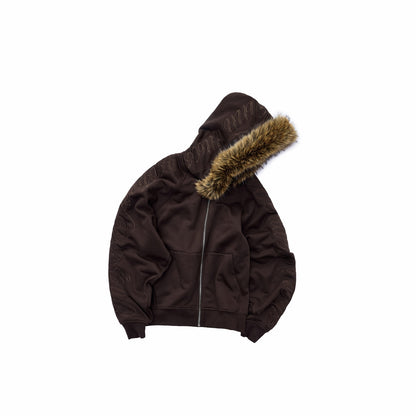 1JINN_STUDIO_Faux_Fur_Collar_Script_Embroidered_Women&