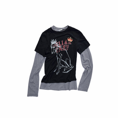 1JINN_STUDIO_Faux_Two_Piece_Dog_Print_Asymmetrical_Colorblock_Women&