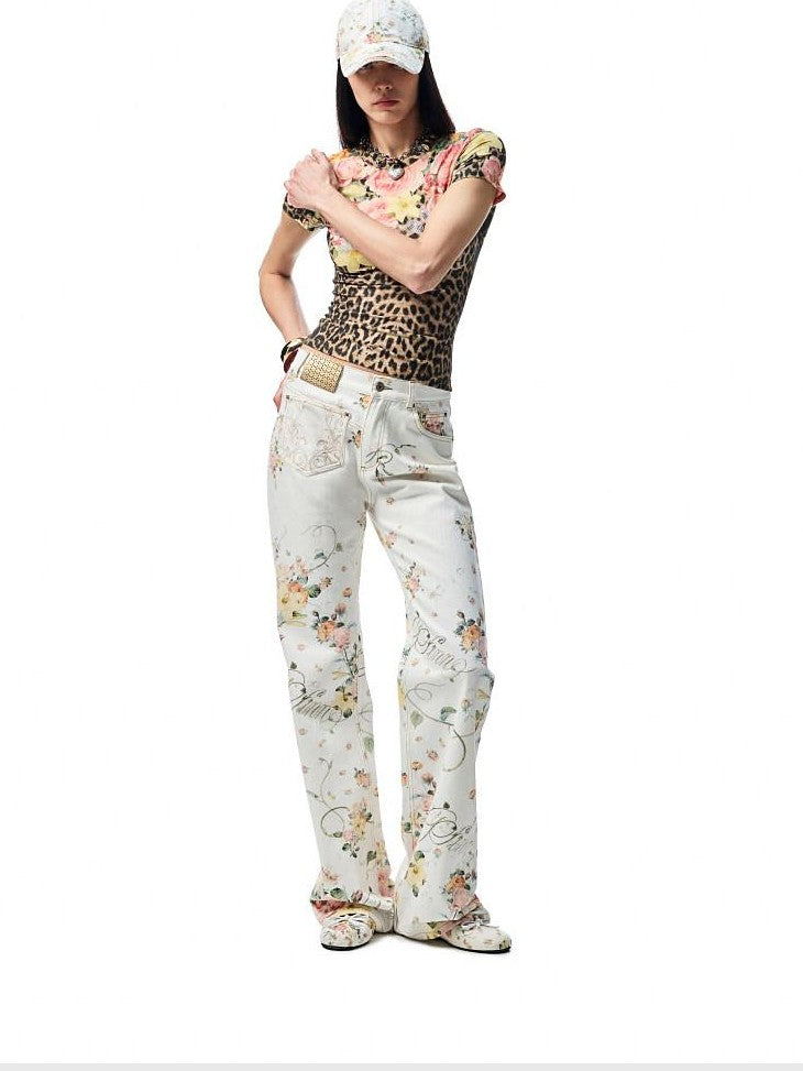 1JINN STUDIO Floral 3d Bow Women&