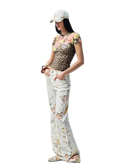 1JINN STUDIO Floral 3d Bow Women&