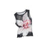 1JINN_STUDIO_Floral_Print_Rhinestone_Mesh_Vest_Bodycon_Skirt_Women&