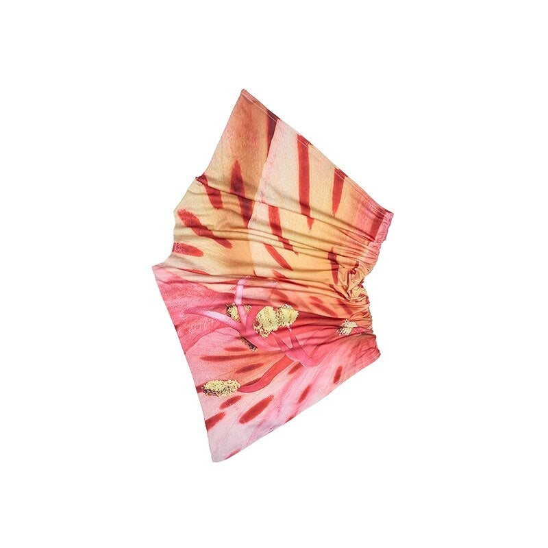 1JINN_STUDIO_Floral_Print_Ruched_Asymmetric_Shoulder_Women&
