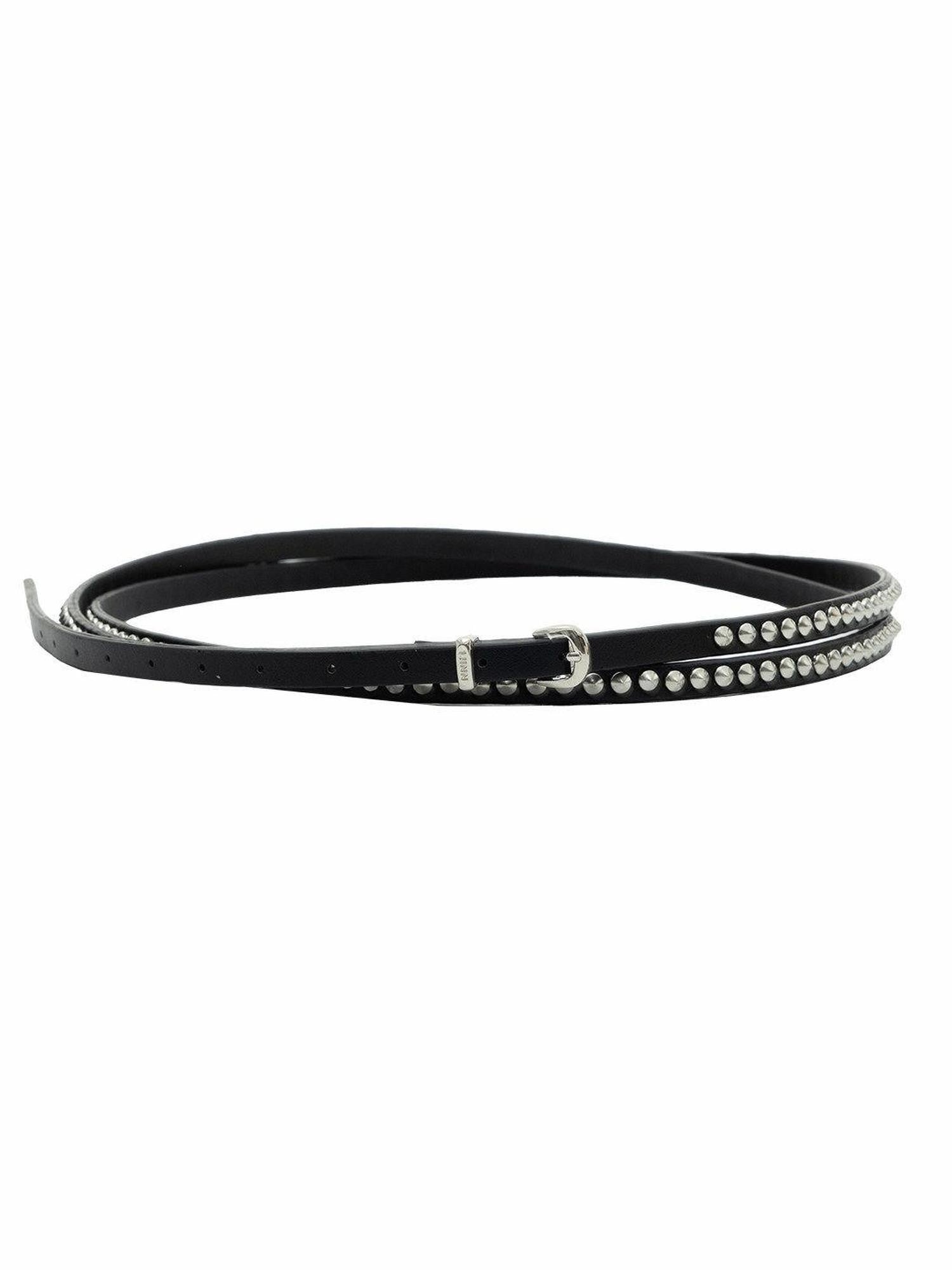 1JINN STUDIO Gold Metal Rivet Punk Adjustable Wide Narrow Women&