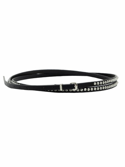 1JINN STUDIO Gold Metal Rivet Punk Adjustable Wide Narrow Women&