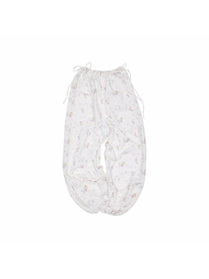 1JINN STUDIO Graphic Printed Balloon Loose Slimming Casual Women&