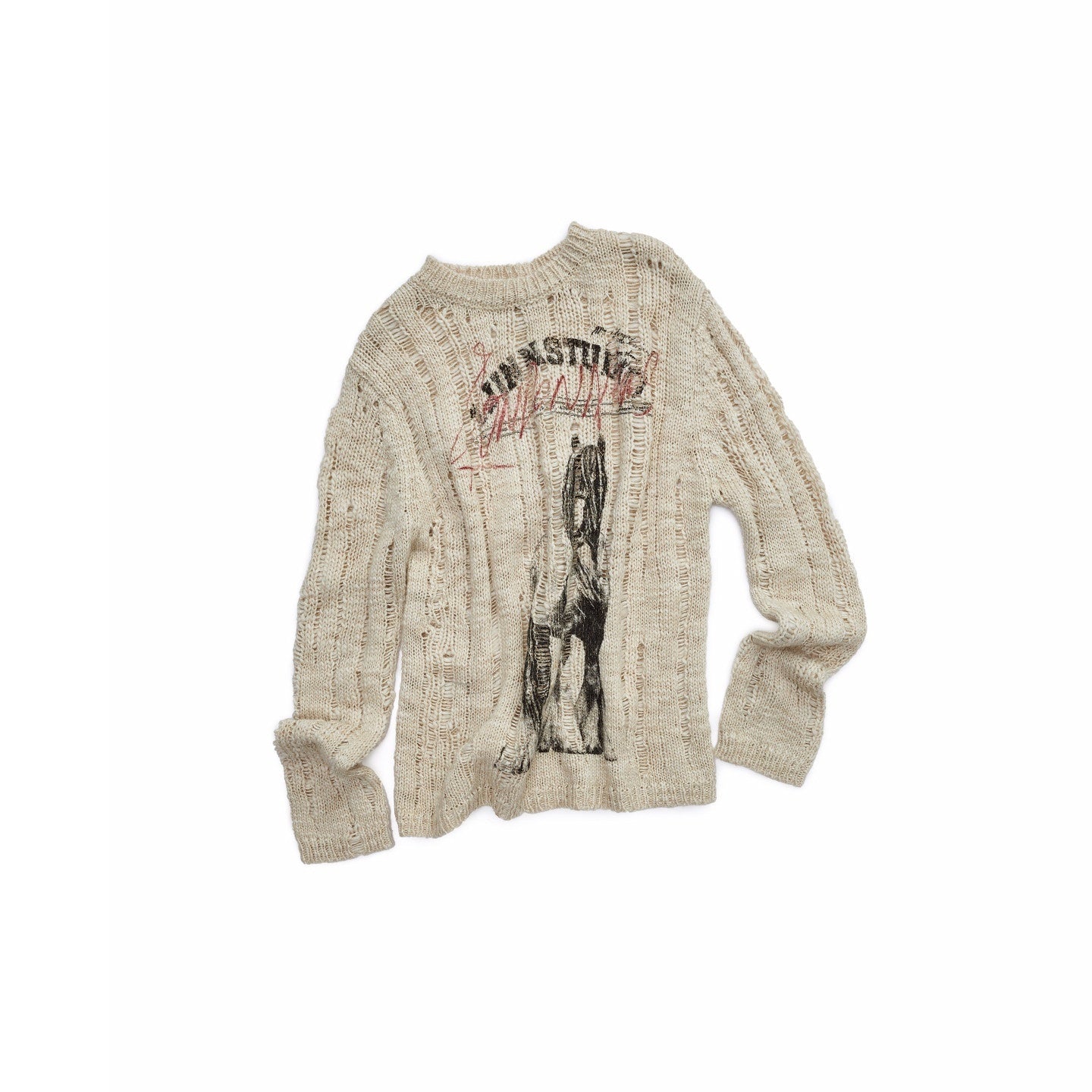 1JINN_STUDIO_Iceland_Animal_Print_Openwork_Ripped_Women&